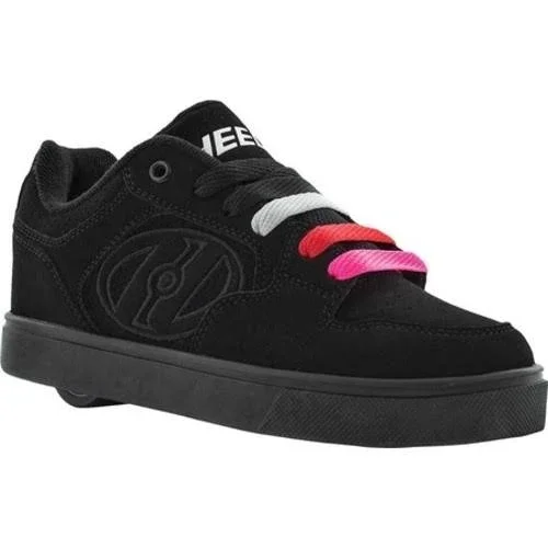 Heelys Unisex Children's Motion Plus Roller Shoe, Size: 5, Black
