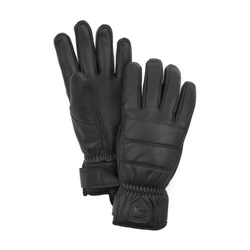 Hestra Alpine Leather PrimaLoft - 5 Finger Glove - Cerise - 9