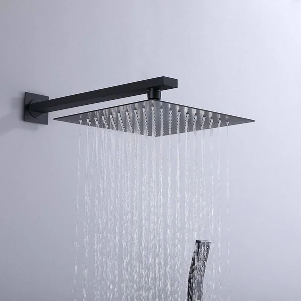 Matrix Decors RCS85012MB-MD Complete Shower System with Rough-In Valve
