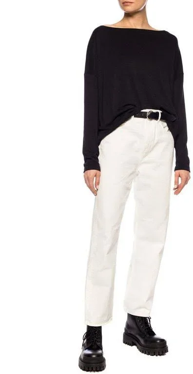 Allsaints Rita Off-The-Shoulder Top, Black, M