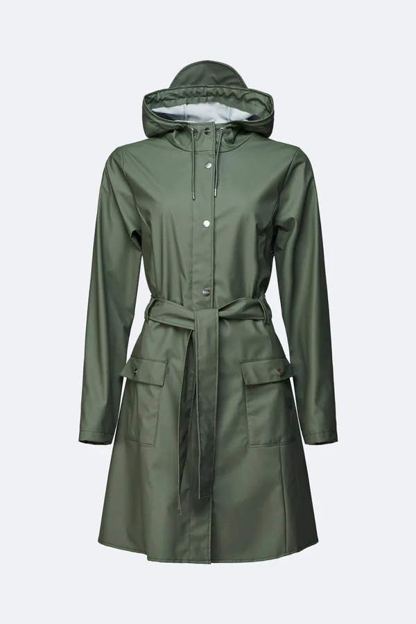 Rains Curve Jacket - Green - M/L
