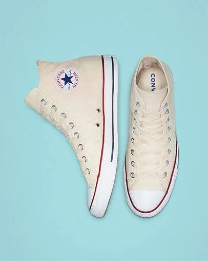 Chuck Taylor All Star Hi M9160 - Natural Ivory - Men's 6 Women's 8