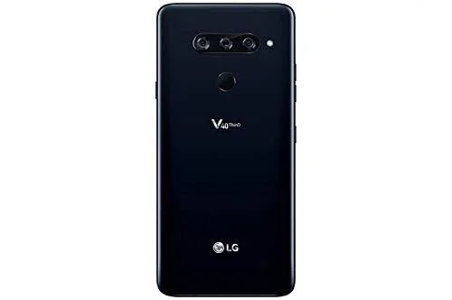 LG V40 ThinQ 64GB T-Mobile Smartphone w/ 5-Cameras - 6.4x22 QHD+ Display - Aurora Black (Renewed)