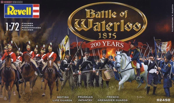 Revell Germany 1/72 Set Battle of Waterloo 1815 02450