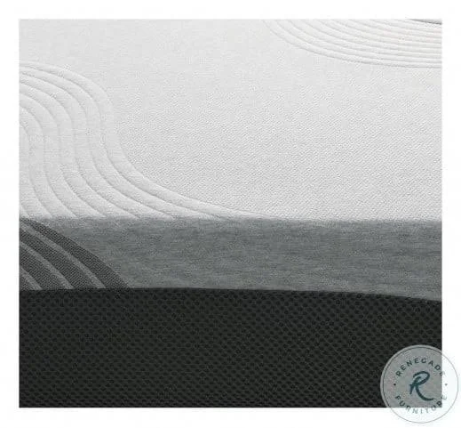 Wallace & Bay Cielo 10 in. Cooling Gel Memory Foam Mattress, Size: Queen, Gray