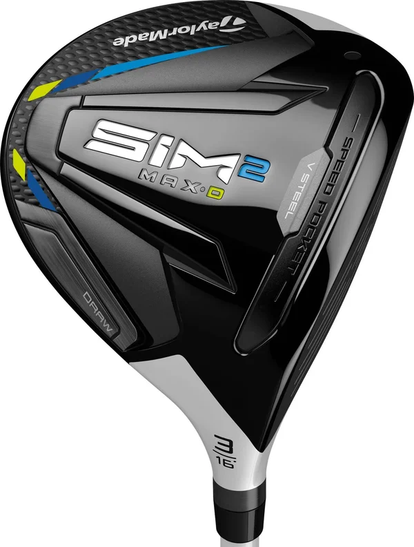 Left-Handed New TaylorMade SIM2 Max D Fairway Wood