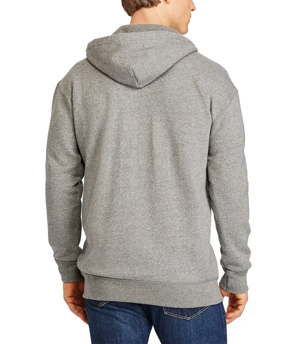 Polo Ralph Lauren Men's Big & Tall Classic Fleece Full Zip Hoodie - Light Sport Heather