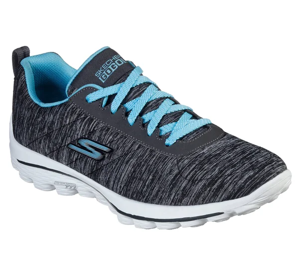 Skechers Women's Go Golf Walk Sport Golf Shoes - Black/Blue - 7 - Medium