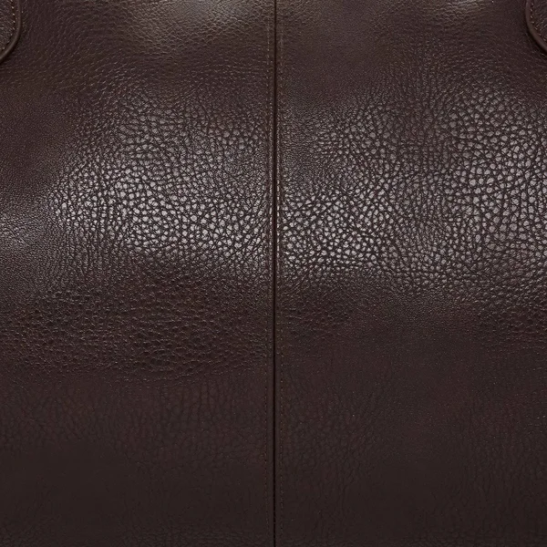 Gunner Vegan Leather Duffle Bag - Brown
