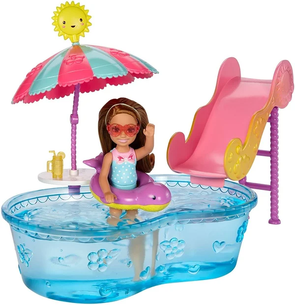 Barbie Club Chelsea Pool & Water Slide