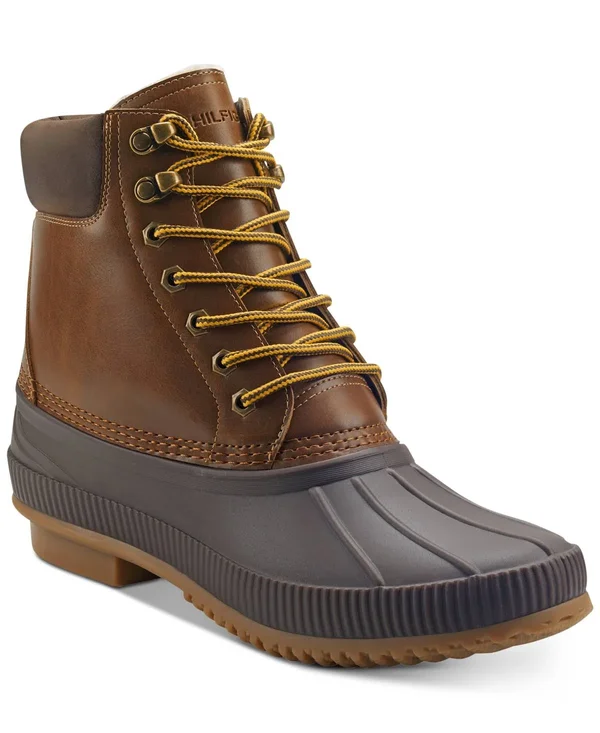 Tommy Hilfiger Brown Colins2 Duck Boots