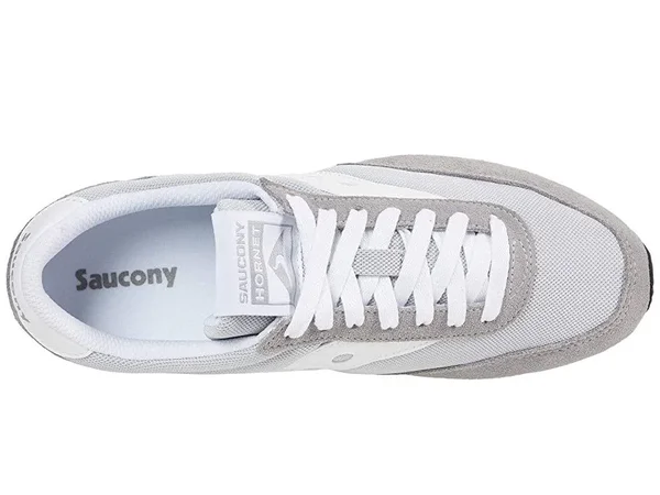 Saucony Originals Hornet Women's Shoes Grey/White : 5.5 B - Medium