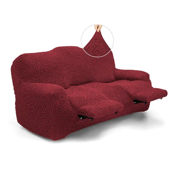 3 Seater Recliner Slipcover, Microfibra Collection