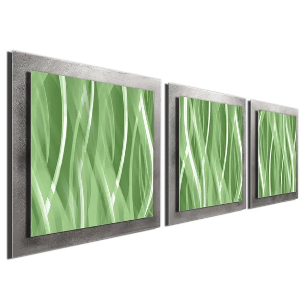 Metal Wall Art Mint Essence