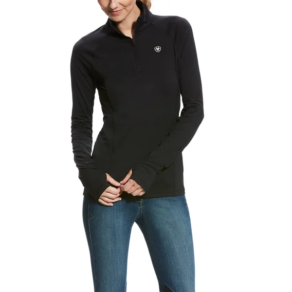 Ariat Ladies Lowell 2.0 1/4 Zip XL Banyan Bark