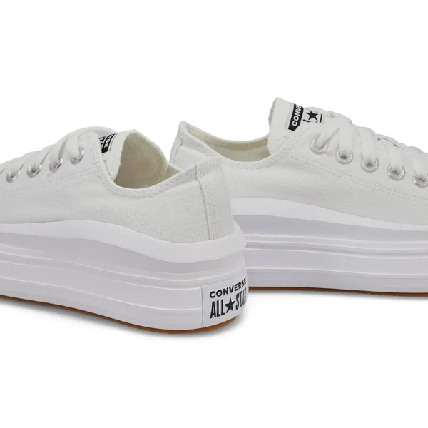 Converse White Chuck Taylor All Star Move Ox Sneakers