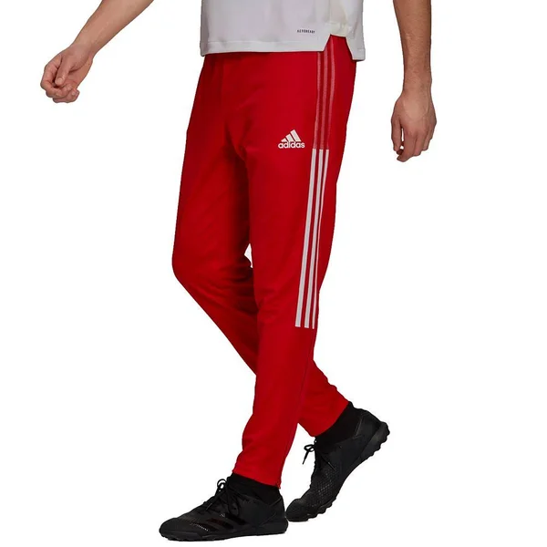 Men's Adidas Tiro 21 Track Pants XL - Vivid Red/White