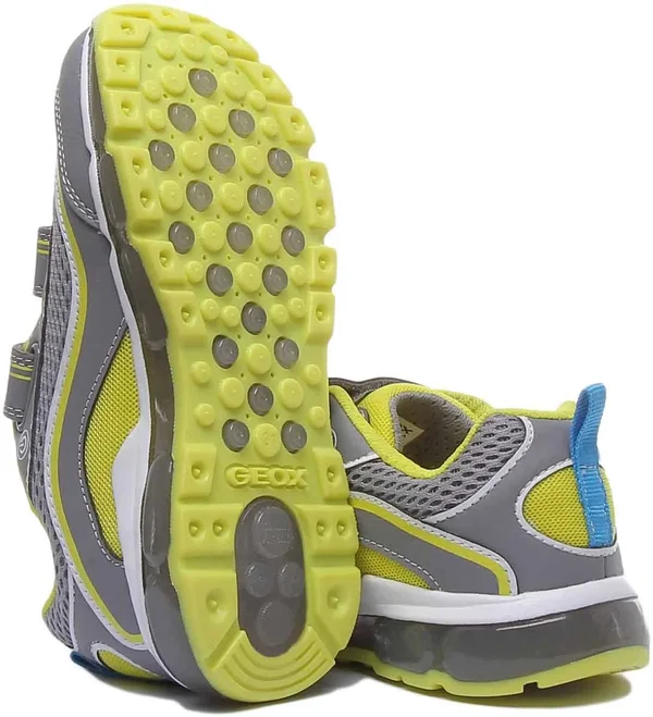 Geox J Android in Greylime 24 EU - Grey