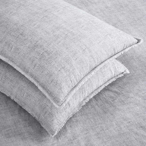 Brielle Home Callan 3 Piece Comforter Set - Light Grey - King