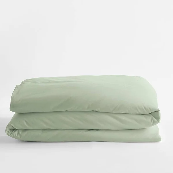 Classic Solid Sateen Duvet Cover - Twin, The Company Store