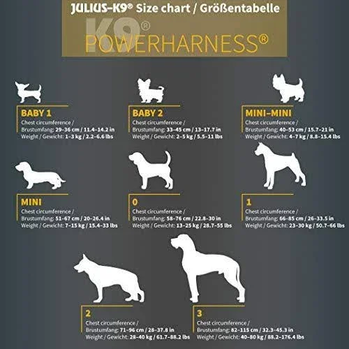 Julius-K9 Powerharness Camouflage Size 2