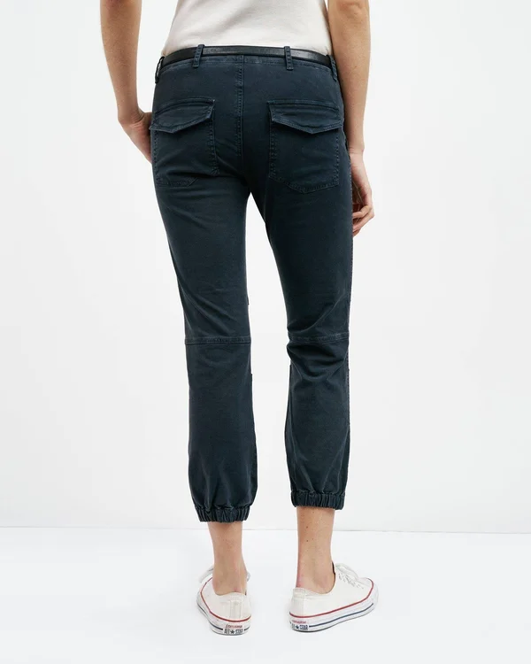 Nili Lotan Cropped Military Pant
