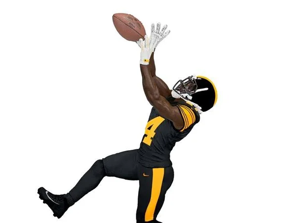 McFarlane Toys NFL Pittsburgh Steelers ea Sports Madden 19 Ultimate Team Series 1 Antonio Brown Action Figure [Gold Pants Varian