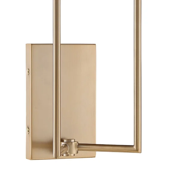 Crystorama LEN-252-VG Lena 2 Light Vibrant Gold Wall Mount