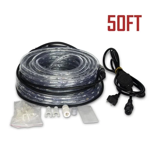 Zenova 15m 50ft 540 LEDs Rope Light Christmas Interior Decoration Lighting - Blue