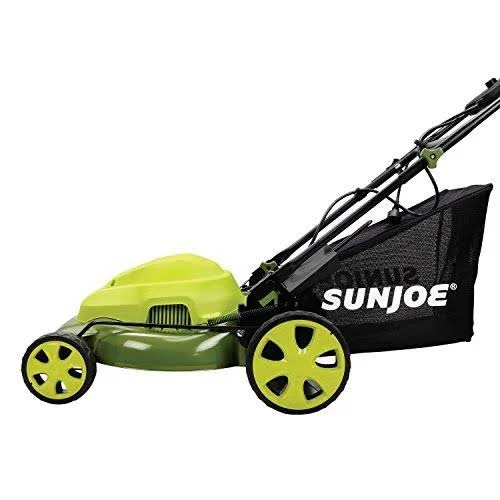Sun Joe MJ408E-PRO 20-inch 13.5-Amp Electric Lawn Mower + Mulcher, w/Side Discharge Chute