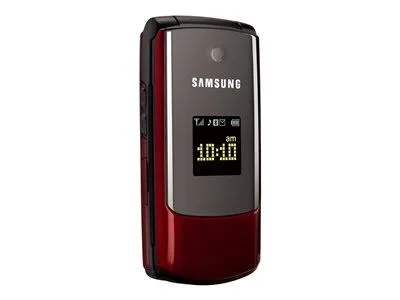 Samsung M320 Sprint Sleek Clamshell Cell Phone - Red