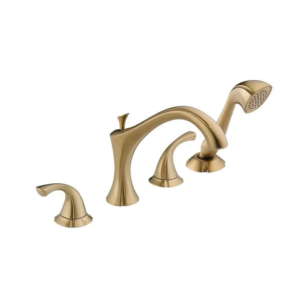 Delta T4792-RB Addison Roman Tub Trim with Hand Shower Venetian Bronze