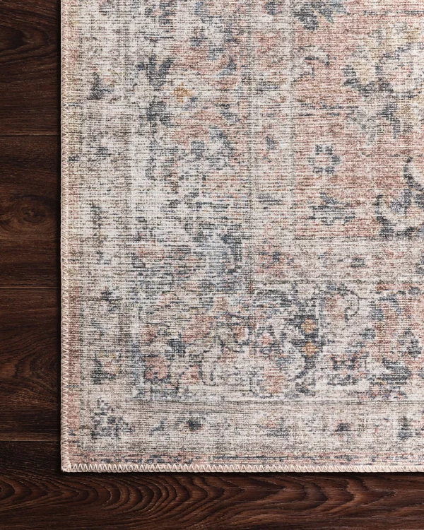 Loloi II Skye SKY-01 3&6x22 x 5&6x22 Blush, Grey Rug