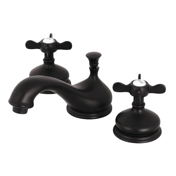 Kingston Brass KS1168BEX Widespread Lavatory Faucet, Satin Nickel