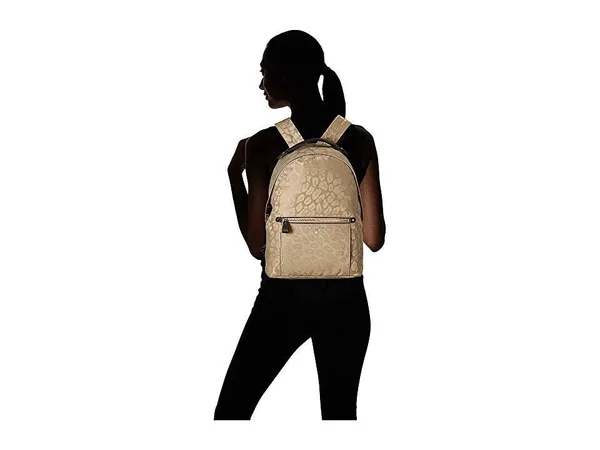 Michael Kors Kelsey Large Nylon Backpack - Truffle Print