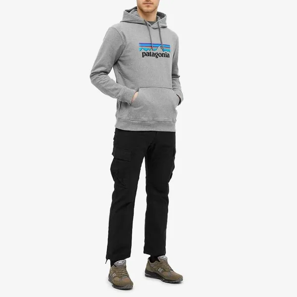 Patagonia Men's P-6 Logo Uprisal Hoody - Gravel Heather, Xs