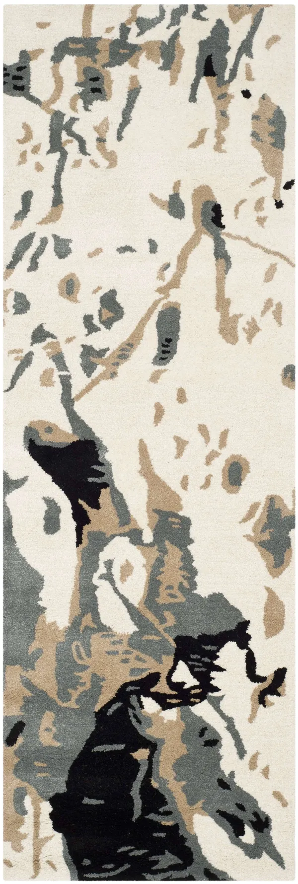 Safavieh Bella BEL117A 2&3x22 x 9&0x22 Runner Ivory - Grey Area Rug