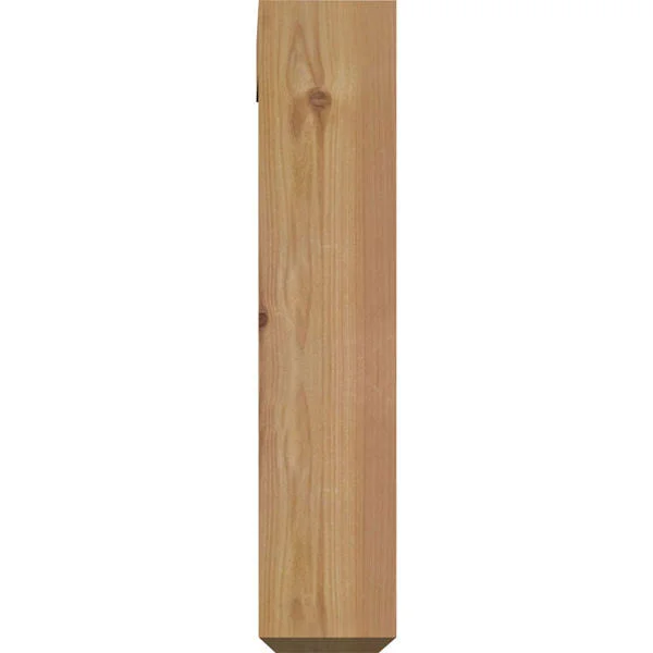 3 1/2 inchw x 16 inchd x 19 inchh Orleans Craftsman Ironcrest Smooth BRACKET - Western Red Cedar (2 inchw x 12 inchd x 15 inchh I