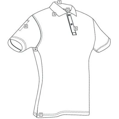 Tru-Spec Women's Short Sleeve Performance Polo Large - Orange (KRTSP-4074005)