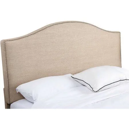 Devon & Claire Kylie Nail Head Trim Headboard - Multiple Colors