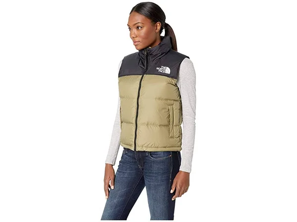 Women's The North Face 1996 Retro Nuptse Vest 2019 - Large Khaki