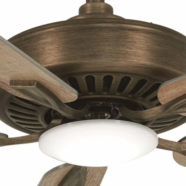 MinkaAire Contractor Plus LED 52x22 5-Blade Indoor Ceiling Fan with Integrated LED - Oil Rubbed Bronze