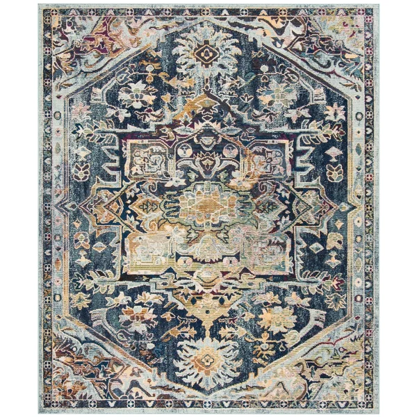 Safavieh Savannah 632 Navy - Creme 9& x 12& Rug