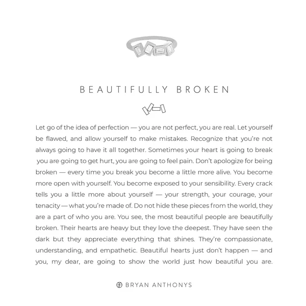 Beautifully Broken Ring - Bryan Anthonys Silver, 10