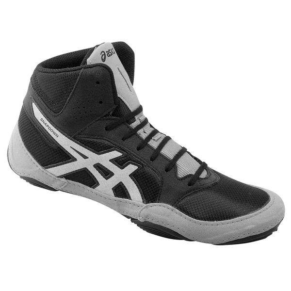 Asics Unisex Snapdown 2 Wrestling Shoes - Black/Silver, 12