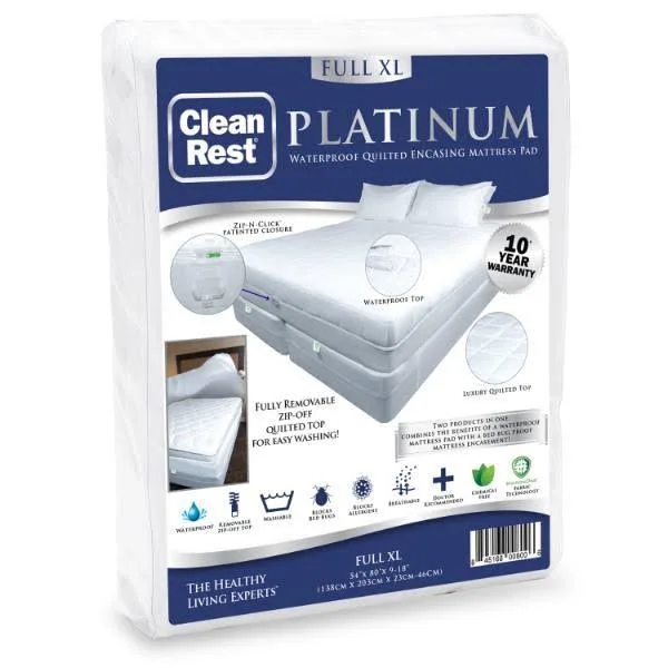 CleanRest Platinum Encasing Mattress Pad - Full XL