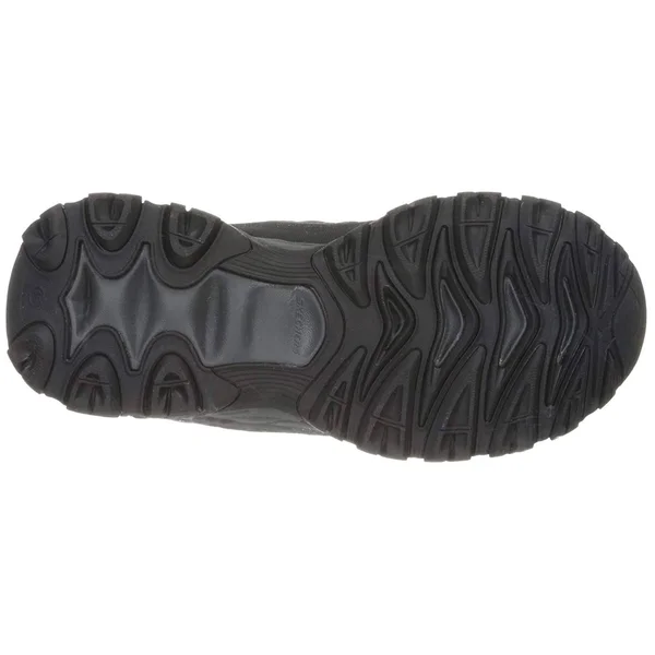 Skechers Sport Men's Afterburn M. Fit Geardo Oxford, Black/Charcoal, 8 4E US