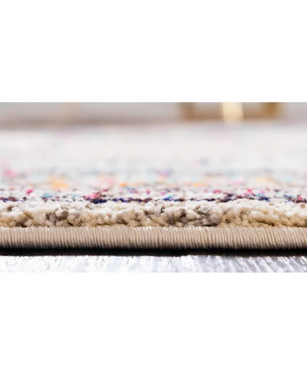 Unique Loom Medici Barcelona Area Rug (2&7x22 x 10& Runner - Beige)