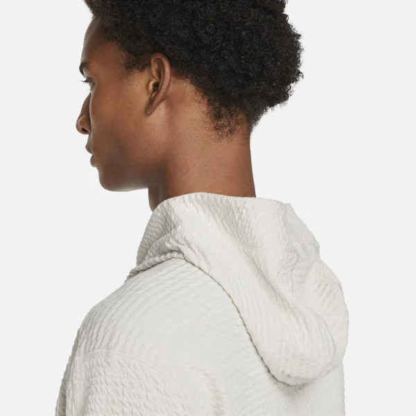 Nike Yoga Nomad Men's Pullover Hoodie in White - Size: XL, CZ2219-072