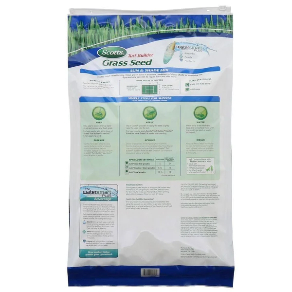 Scotts Turf Builder Sun & Shade Grass Seed, 20-Lbs.